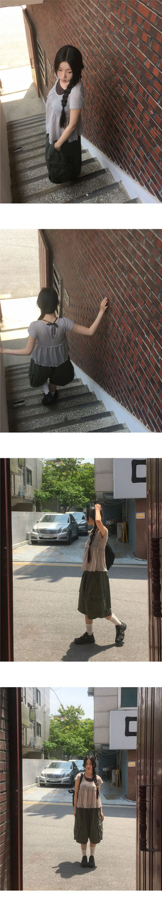 Kinch Pigment Faded Shorts Bermuda Pants