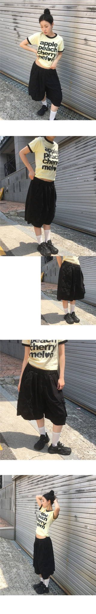 Kinch Pigment Faded Shorts Bermuda Pants
