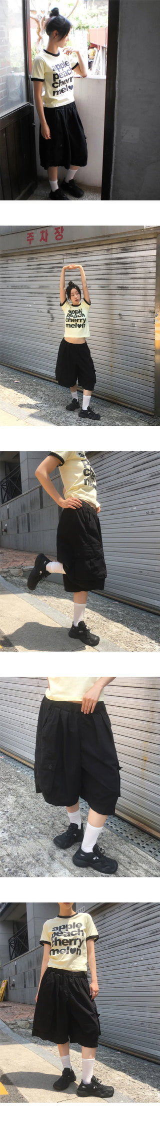 Kinch Pigment Faded Shorts Bermuda Pants