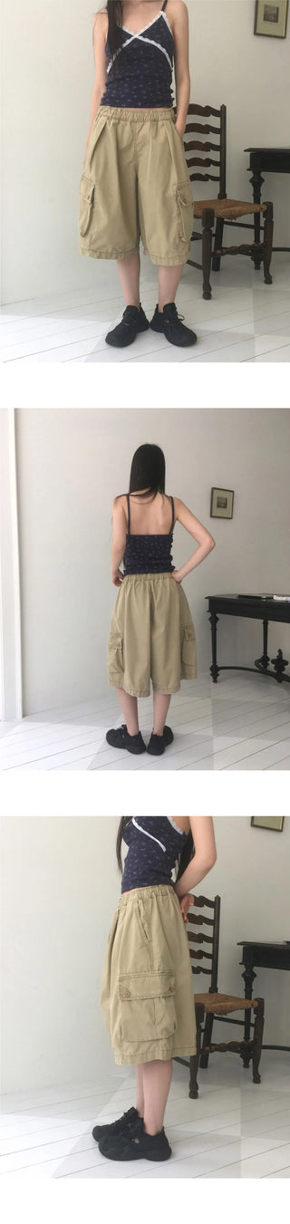 Kinch Pigment Faded Shorts Bermuda Pants