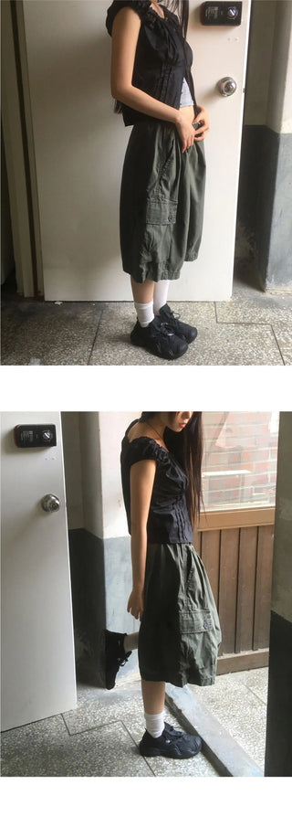 Kinch Pigment Faded Shorts Bermuda Pants