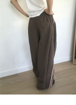 Neot Side Track Color Block Nylon Pants