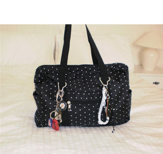QJ Big Dot Dot Shoulder Bag