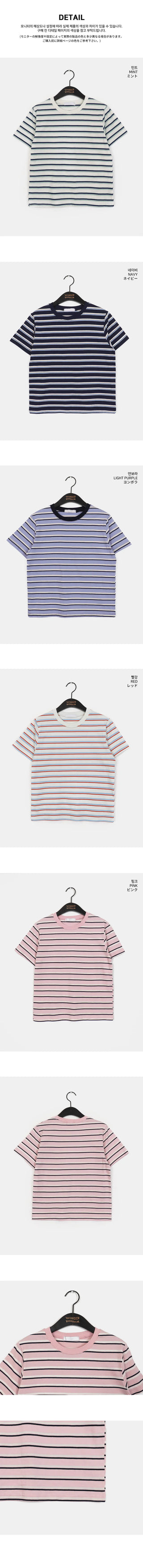 Raven Loose-fit striped short sleeve t-shirt