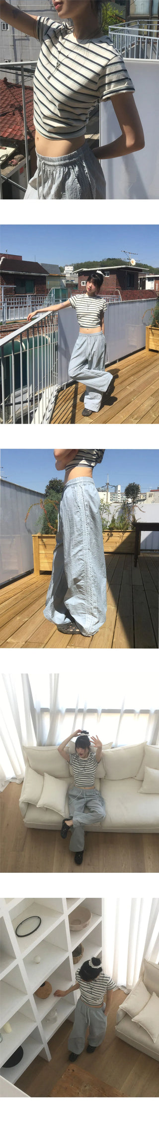 Wham Race Track Two Way Nylon Pants