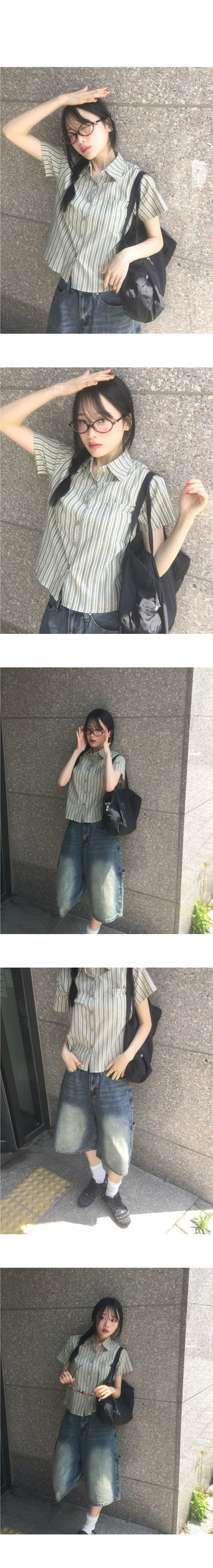 Canon Vintage Stripe Short Sleeve Shirt