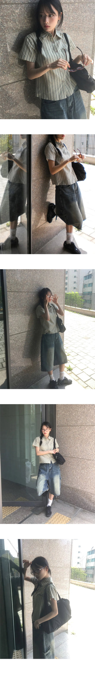 Canon Vintage Stripe Short Sleeve Shirt