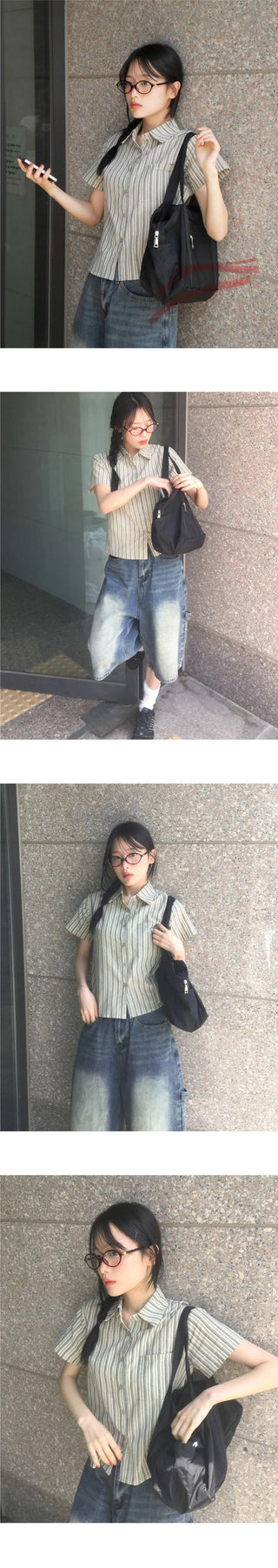 Canon Vintage Stripe Short Sleeve Shirt