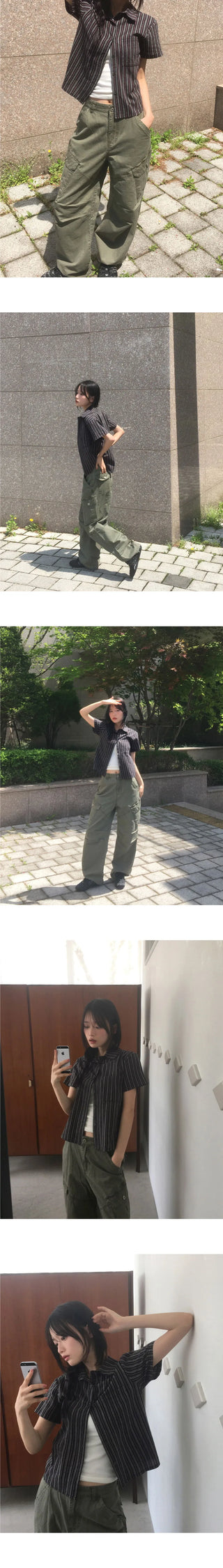 Canon Vintage Stripe Short Sleeve Shirt