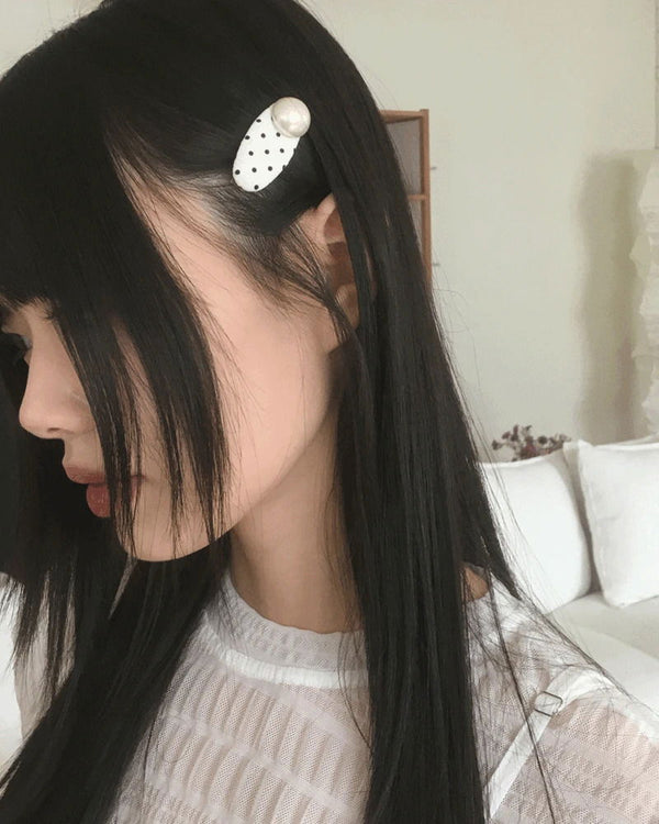 Cure Mini Dot Pearl Hairpin