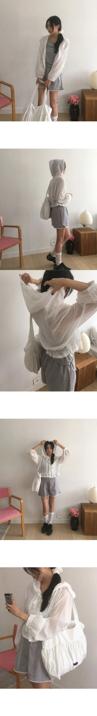 Soap Punching Lace Shorts Short Pants