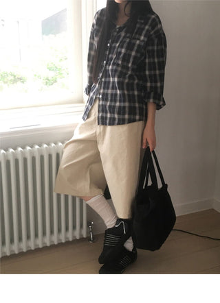 Crew 7-quarter bermuda pants
