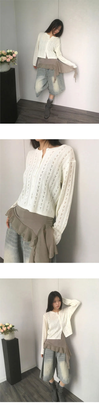 Rating Frill Uneven Sleeveless