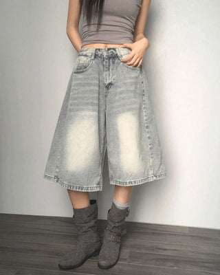 Phibe Denim Bermuda Pants