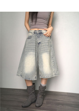 Phibe Denim Bermuda Pants