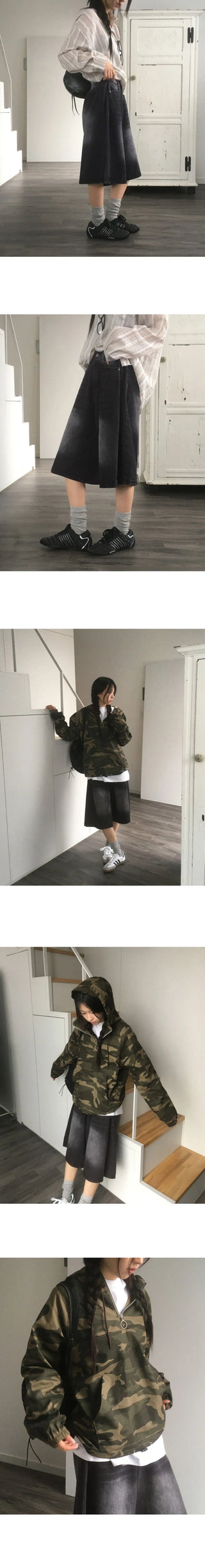 Phibe Denim Bermuda Pants