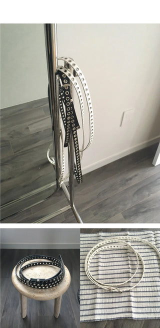 Colen Punching Long Belt