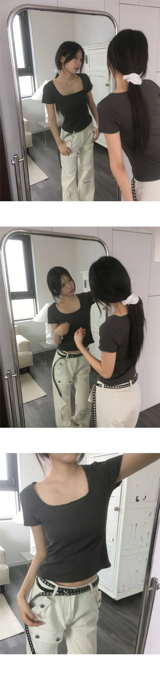 Colen Punching Long Belt