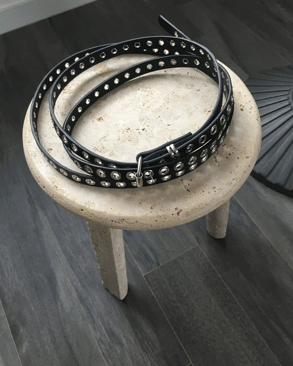 Colen Punching Long Belt