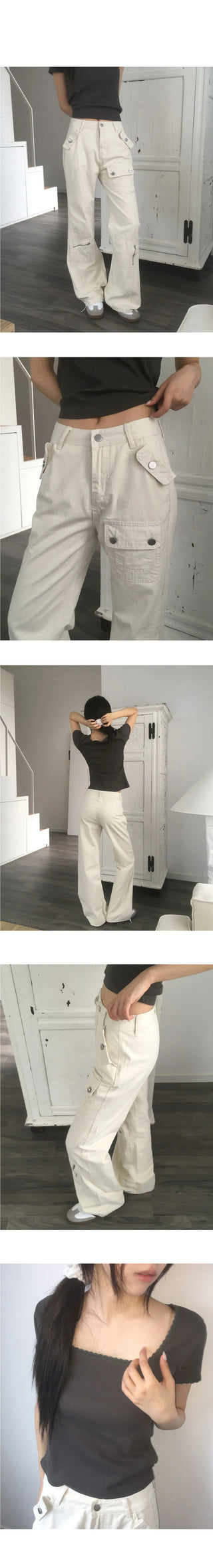 Moody Split pocket Flared pants