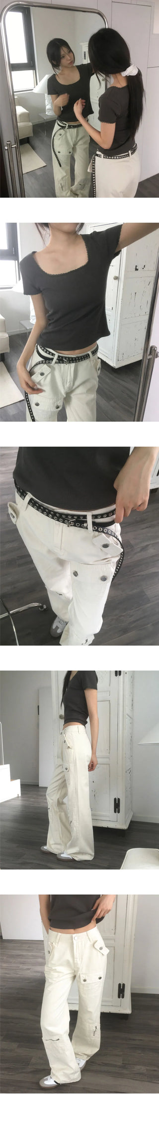 Moody Split pocket Flared pants