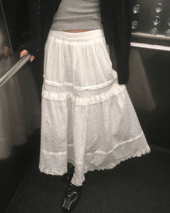 Toppin Frill Cancan Long Skirt