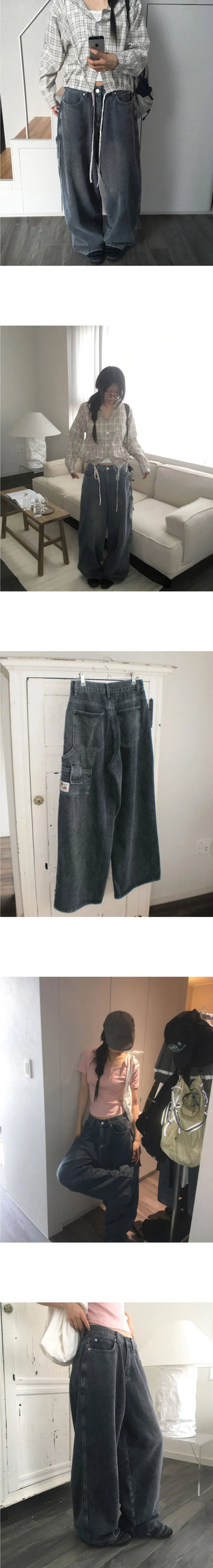 Marke Carpenter Bermuda Long Denim Pants