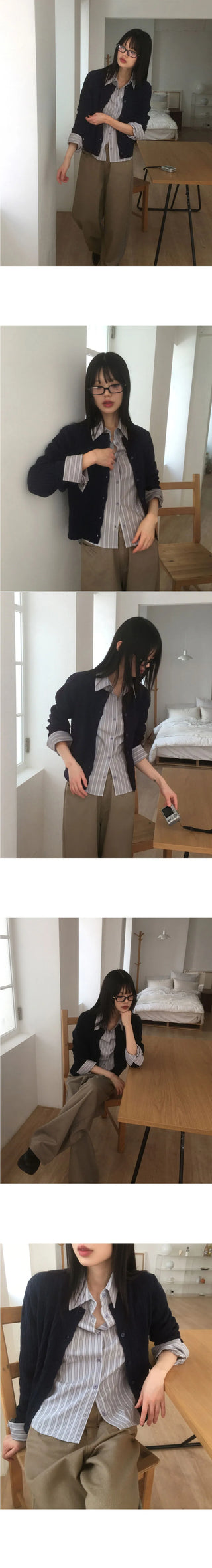 Ritol Twisted Cable Knitwear Cardigan
