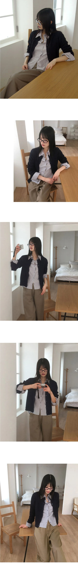Ritol Twisted Cable Knitwear Cardigan