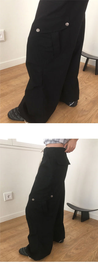 Sezer Wide Cotton Two Way Cargo Pants