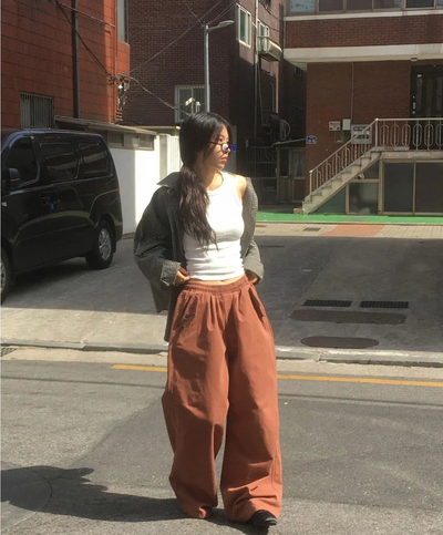 Jeto Pigment Faded Button Pocket Two Way Pants