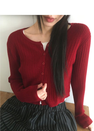 Hub Twisted Round Knitwear Cardigan