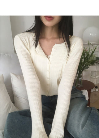 Hub Twisted Round Knitwear Cardigan