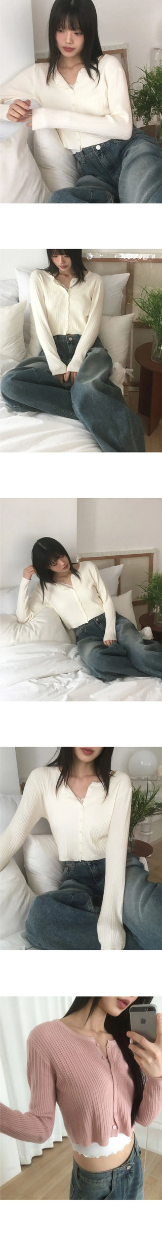 Hub Twisted Round Knitwear Cardigan
