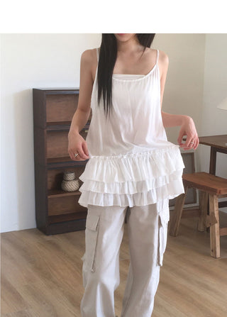 Sakan Frill Cancan Bustier Sleeveless
