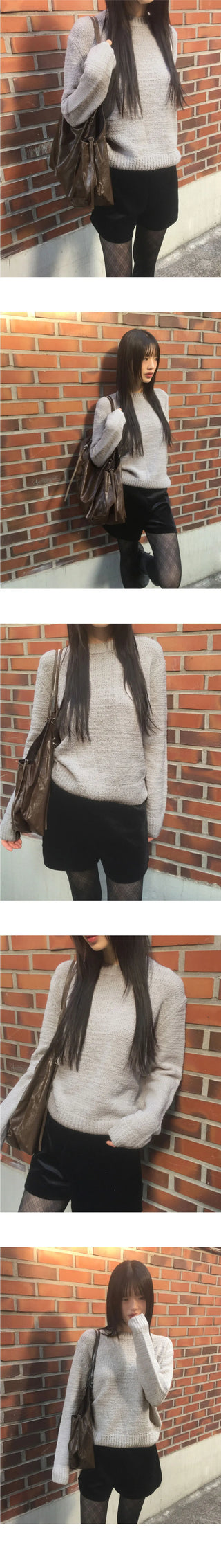 Hug Basic Round Knitwear