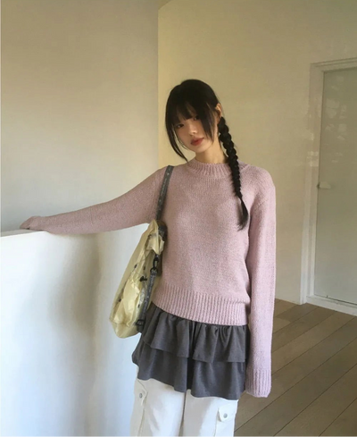 Hug Basic Round Knitwear