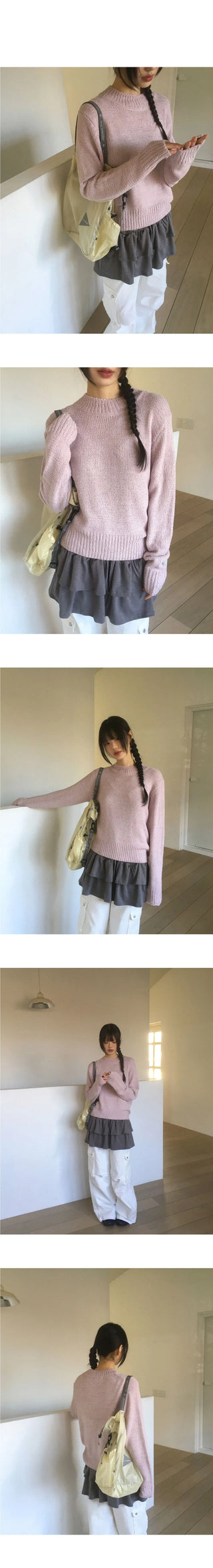 Hug Basic Round Knitwear