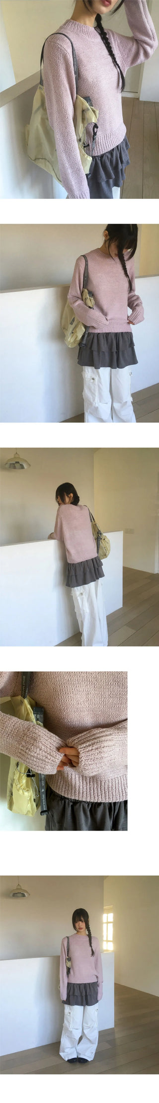 Hug Basic Round Knitwear