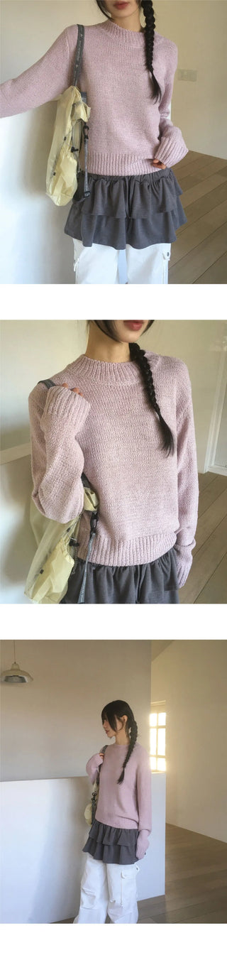 Hug Basic Round Knitwear