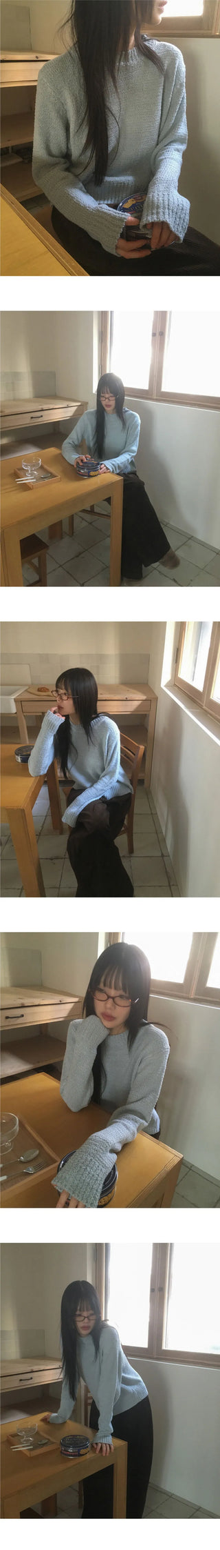 Hug Basic Round Knitwear