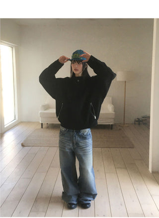 Movers suede blue jean jacket