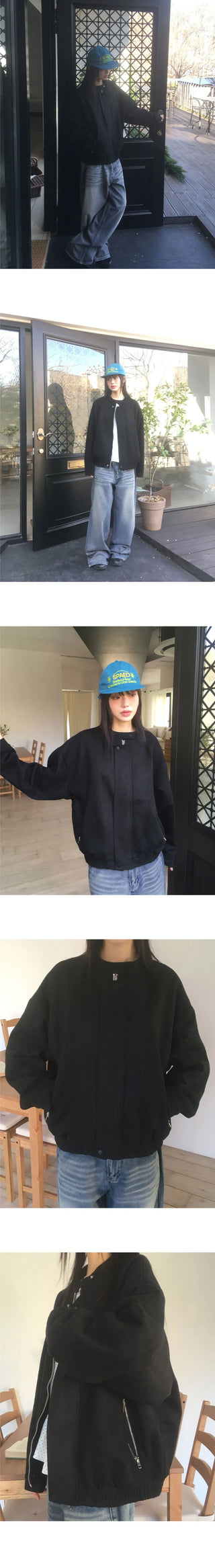 Movers suede blue jean jacket