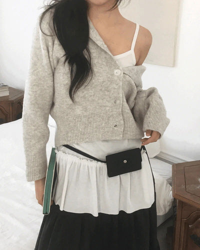 Kurin Frill Shirring Layered Team Sleeveless Dress