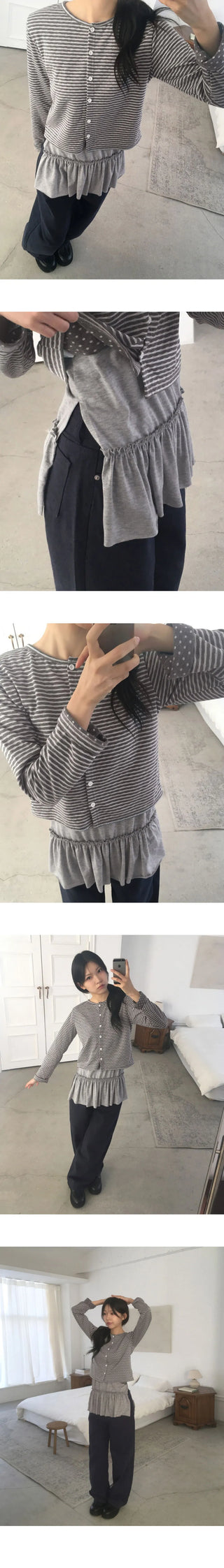Kurin Frill Shirring Layered Team Sleeveless Dress