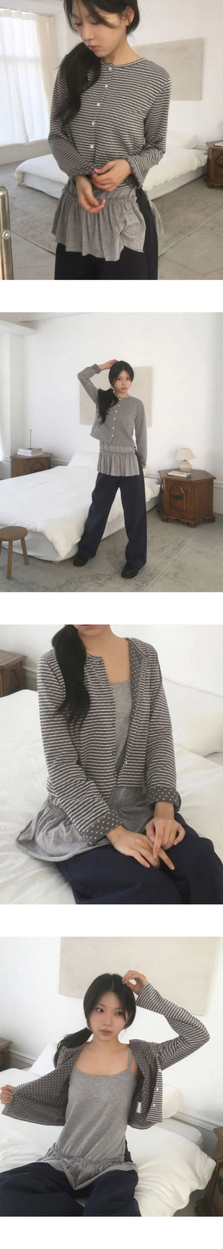 Kurin Frill Shirring Layered Team Sleeveless Dress