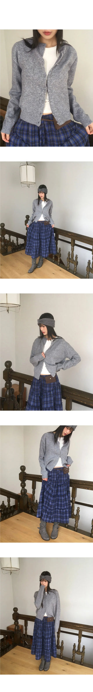 Knots Button Knitwear Cardigan