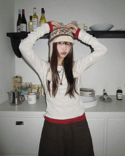 Nurin Layered Long Sleeve T-Shirt