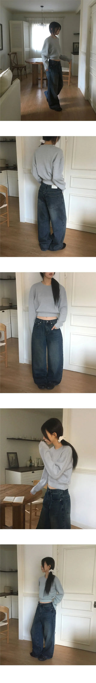 Posole Basic Short Round Knitwear
