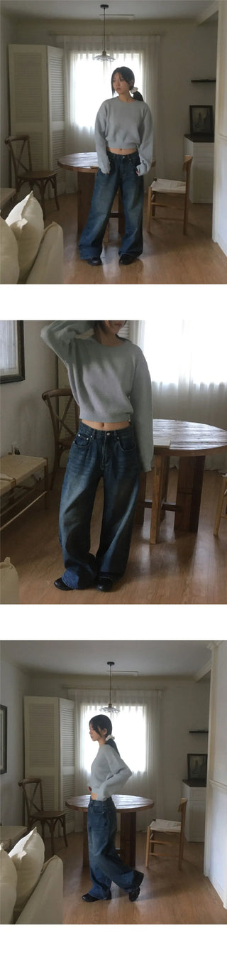 Posole Basic Short Round Knitwear
